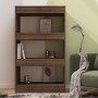 Shelf/divider engineered wood brown oak 60x30x103 cm by , Bookcases and shelves - Ref: Foro24-813604, Price: 57,40 €, Discoun...