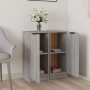 Display cabinets 2 units plywood gray Sonoma 30x30x70 cm by , Sideboards - Ref: Foro24-817009, Price: 71,22 €, Discount: %