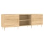 TV-Möbel aus Sonoma-Eichenfurnierholz, 150x30x50 cm. von , TV-Möbel - Ref: Foro24-829087, Preis: 121,87 €, Rabatt: %