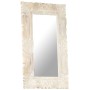 Massiver Mangoholzspiegel in Weiß 80x50 cm von , Spiegel - Ref: Foro24-321633, Preis: 119,09 €, Rabatt: %