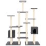 Cat scratcher with dark gray sisal posts 145 cm by , Cat furniture - Ref: Foro24-171532, Price: 95,48 €, Discount: %