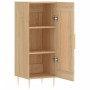 Plywood oak Sonoma color sideboard 34.5x34x90 cm by , Sideboards - Ref: Foro24-830431, Price: 62,29 €, Discount: %