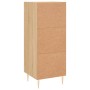 Plywood oak Sonoma color sideboard 34.5x34x90 cm by , Sideboards - Ref: Foro24-830431, Price: 62,29 €, Discount: %