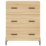 Aparador de madera de ingeniería roble Sonoma 69,5x34x90 cm de , Aparadores - Ref: Foro24-827863, Precio: 116,98 €, Descuento: %