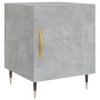 Bedside table made of gray concrete engineered wood, 40x40x50 cm. by , Nightstands - Ref: Foro24-827524, Price: 28,11 €, Disc...