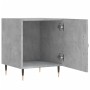 Bedside table made of gray concrete engineered wood, 40x40x50 cm. by , Nightstands - Ref: Foro24-827524, Price: 28,11 €, Disc...