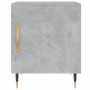 Bedside table made of gray concrete engineered wood, 40x40x50 cm. by , Nightstands - Ref: Foro24-827524, Price: 28,11 €, Disc...