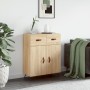 Engineered wood sideboard in Sonoma oak 69.5x34x90 cm by , Sideboards - Ref: Foro24-827951, Price: 82,92 €, Discount: %