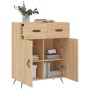 Engineered wood sideboard in Sonoma oak 69.5x34x90 cm by , Sideboards - Ref: Foro24-827951, Price: 82,92 €, Discount: %