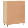 Ingenieurholz-Sideboard Eiche Sonoma 69,5x34x90 cm von , Sideboards - Ref: Foro24-827951, Preis: 83,01 €, Rabatt: %