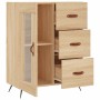 Ingenieurholz-Sideboard Eiche Sonoma 69,5x34x90 cm von , Sideboards - Ref: Foro24-828015, Preis: 69,25 €, Rabatt: %