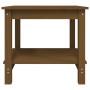 Massiver Kiefernholz-Couchtisch in Honigbraun 50x50x45 cm von , Couchtisch - Ref: Foro24-822280, Preis: 65,84 €, Rabatt: %