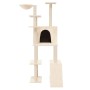 Katzenkratzbaum mit cremefarbenen Sisalstangen 166 cm von , Katzenmöbel - Ref: Foro24-171681, Preis: 96,44 €, Rabatt: %