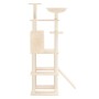 Cat scratcher with cream sisal posts 166 cm by , Cat furniture - Ref: Foro24-171681, Price: 96,44 €, Discount: %