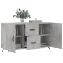 Graue Beton-Engineered-Holzvitrine 100x36x60 cm von , Sideboards - Ref: Foro24-828144, Preis: 85,26 €, Rabatt: %