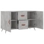 Engineered wood sideboard in concrete grey, 100x36x60 cm. by , Sideboards - Ref: Foro24-828144, Price: 85,17 €, Discount: %