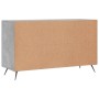 Graue Beton-Engineered-Holzvitrine 100x36x60 cm von , Sideboards - Ref: Foro24-828144, Preis: 85,26 €, Rabatt: %