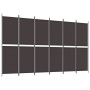 Sechsflügeliger Raumteiler aus braunem Stoff, 300x180 cm. von , Raumteiler - Ref: Foro24-350223, Preis: 64,58 €, Rabatt: %