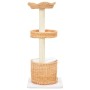 Katzenkratzer mit Sisalpfosten aus natürlichem Weidenholz. von , Katzenmöbel - Ref: Foro24-170728, Preis: 110,34 €, Rabatt: %