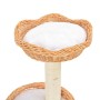 Katzenkratzer mit Sisalpfosten aus natürlichem Weidenholz. von , Katzenmöbel - Ref: Foro24-170728, Preis: 110,34 €, Rabatt: %