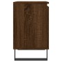 Bedside table 2 units engineered wood oak brown 40x30x50cm by , Nightstands - Ref: Foro24-826859, Price: 53,01 €, Discount: %