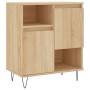 Eichenholz-Sideboard aus Sperrholz Sonoma 60x35x70 cm von , Sideboards - Ref: Foro24-831191, Preis: 65,38 €, Rabatt: %