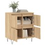 Oak Sonoma plywood sideboard 60x35x70 cm by , Sideboards - Ref: Foro24-831215, Price: 75,65 €, Discount: %
