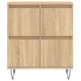 Oak Sonoma plywood sideboard 60x35x70 cm by , Sideboards - Ref: Foro24-831215, Price: 75,65 €, Discount: %