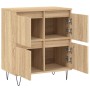 Oak Sonoma plywood sideboard 60x35x70 cm by , Sideboards - Ref: Foro24-831215, Price: 75,65 €, Discount: %