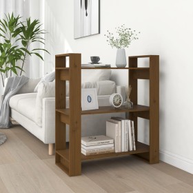 Regal aus Pinienholz in Honigbraun, 80x35x91 cm von , Bücherregale und Regale - Ref: Foro24-813902, Preis: 47,23 €, Rabatt: %