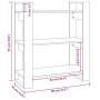 Regal aus Pinienholz in Honigbraun, 80x35x91 cm von , Bücherregale und Regale - Ref: Foro24-813902, Preis: 47,23 €, Rabatt: %