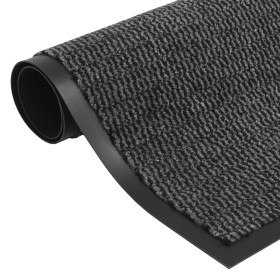 Anthrazitfarbener Knotenfußabtreter 60x150 cm von , Fußmatten - Ref: Foro24-326950, Preis: 31,00 €, Rabatt: %