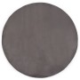 Dark gray synthetic rabbit fur rug 160 cm by , Rugs - Ref: Foro24-285094, Price: 74,40 €, Discount: %