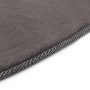 Dark gray synthetic rabbit fur rug 160 cm by , Rugs - Ref: Foro24-285094, Price: 74,40 €, Discount: %
