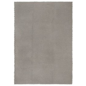 Rechteckiger Teppich aus grauer Baumwolle, 200x300 cm. von , Teppiche - Ref: Foro24-345124, Preis: 163,57 €, Rabatt: %