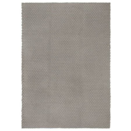 Rectangular gray cotton rug 200x300 cm by , Rugs - Ref: Foro24-345124, Price: 163,57 €, Discount: %