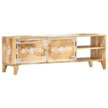 Massives TV-Möbel aus Mangoholz 120x30x40 cm von , TV-Möbel - Ref: Foro24-286408, Preis: 248,92 €, Rabatt: %