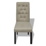 Sillas de comedor 2 unidades de tela beige de , Sillas de comedor - Ref: Foro24-240556, Precio: 187,70 €, Descuento: %