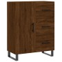 Aparador de madera de ingeniería marrón roble 69,5x34x90 cm de , Aparadores - Ref: Foro24-827947, Precio: 107,19 €, Descuento: %