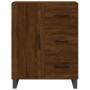 Aparador de madera de ingeniería marrón roble 69,5x34x90 cm de , Aparadores - Ref: Foro24-827947, Precio: 107,19 €, Descuento: %