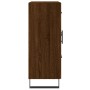 Aparador de madera de ingeniería marrón roble 69,5x34x90 cm de , Aparadores - Ref: Foro24-827947, Precio: 107,19 €, Descuento: %