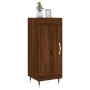 Aparador madera de ingeniería marrón roble 34,5x34x90 cm de , Aparadores - Ref: Foro24-830427, Precio: 62,22 €, Descuento: %