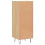 Schrank aus Sperrholz in Eiche Sonoma Farbe 34,5x34x90 cm. von , Sideboards - Ref: Foro24-828791, Preis: 55,56 €, Rabatt: %