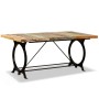 Esstisch aus recyceltem Massivholz 180 cm von , Küchen- und Esstische - Ref: Foro24-244800, Preis: 434,14 €, Rabatt: %