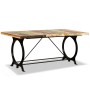 Esstisch aus recyceltem Massivholz 180 cm von , Küchen- und Esstische - Ref: Foro24-244800, Preis: 434,14 €, Rabatt: %