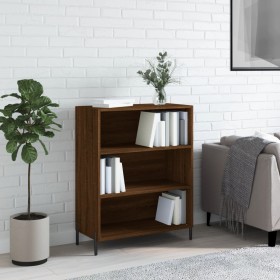 Engineered wood bookshelf in brown oak, 69.5x32.5x90 cm by , Sideboards - Ref: Foro24-828379, Price: 61,87 €, Discount: %