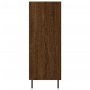 Engineered wood bookshelf in brown oak, 69.5x32.5x90 cm by , Sideboards - Ref: Foro24-828387, Price: 62,65 €, Discount: %