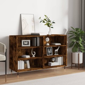 Aparador de madera de ingeniería roble ahumado 103,5x35x70 cm de , Aparadores - Ref: Foro24-827105, Precio: 74,12 €, Descuent...