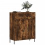 Smoked oak engineered wood sideboard 69.5x34x90 cm by , Sideboards - Ref: Foro24-827993, Price: 94,25 €, Discount: %