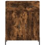 Smoked oak engineered wood sideboard 69.5x34x90 cm by , Sideboards - Ref: Foro24-827993, Price: 94,25 €, Discount: %